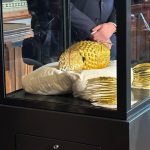 Hoţii tezaurului dacic au vrut să fure şi Coiful de la Cucuteni, dar nu au putut sparge vitrina